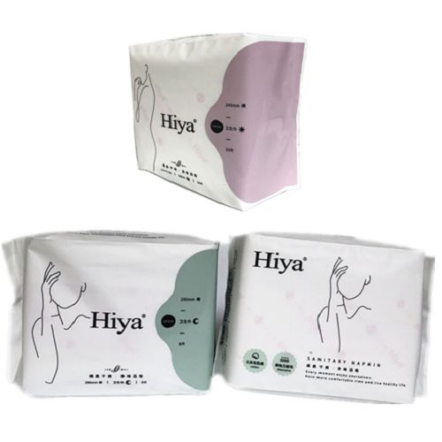 Serviette hygiénique épaisse pour flux abondant